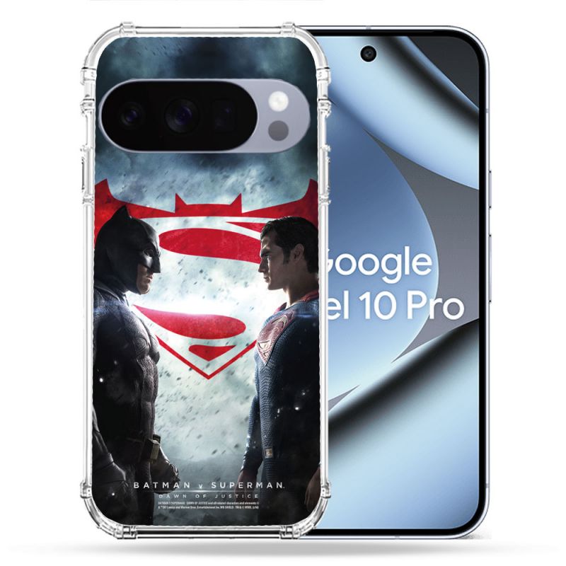 Coque Renforcée Pour Google Pixel 10 Pro Batman VS Superman