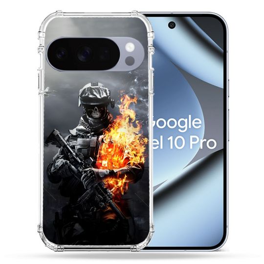 Coque Renforcée Pour Google Pixel 10 Pro Call Of Duty Squelette