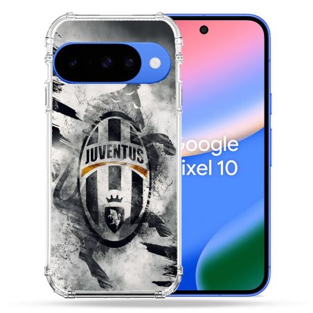 Coque Renforcée Pour Google Pixel 10 Foot Juventus Turin