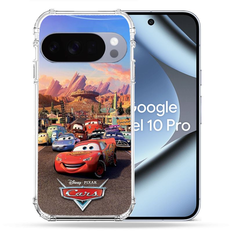Coque Renforcée Pour Google Pixel 10 Pro Cars Affiche
