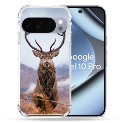 Coque Renforcée Pour Google Pixel 10 Pro Chasse Chevreuil Montagne