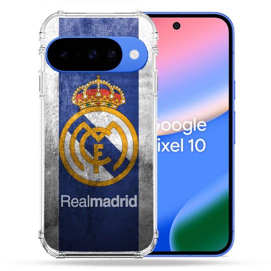 Coque Renforcée Pour Google Pixel 10 Foot Real Madrid