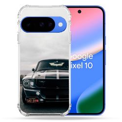 Coque Renforcée Pour Google Pixel 10 Ford Mustang GT500 Vintage