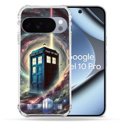 Coque Renforcée Pour Google Pixel 10 Pro Dr Who Tardis Univers