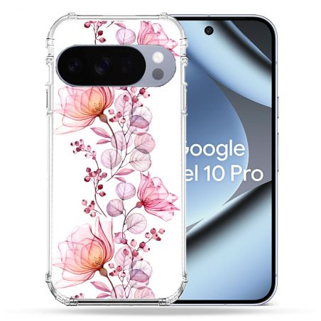 Coque Renforcée Pour Google Pixel 10 Pro Fleur Eclosion