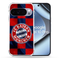 Coque Renforcée Pour Google Pixel 10 Pro Foot Bayern Munich Carreaux