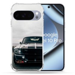 Coque Renforcée Pour Google Pixel 10 Pro Ford Mustang GT500 Vintage