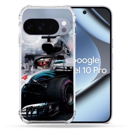 Coque Renforcée Pour Google Pixel 10 Pro Formule 1 F1 Mercedes Petronas
