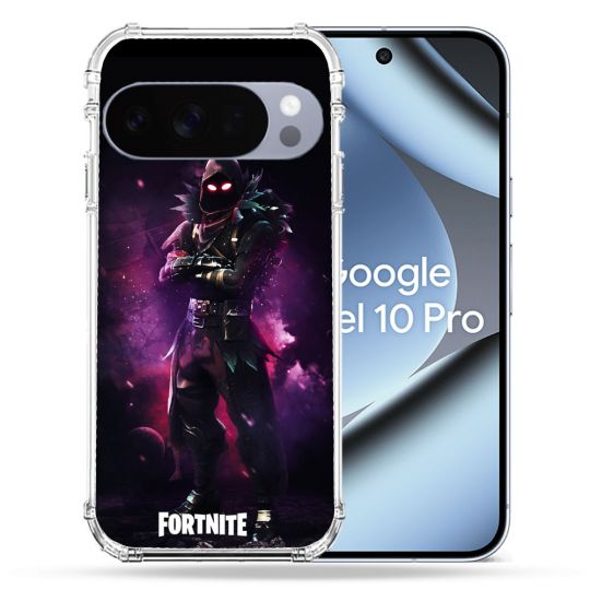 Coque Renforcée Pour Google Pixel 10 Pro Fortnite Raven