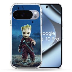 Coque Renforcée Pour Google Pixel 10 Pro Groot Bleu
