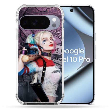 Coque Renforcée Pour Google Pixel 10 Pro Harley Quinn Batte
