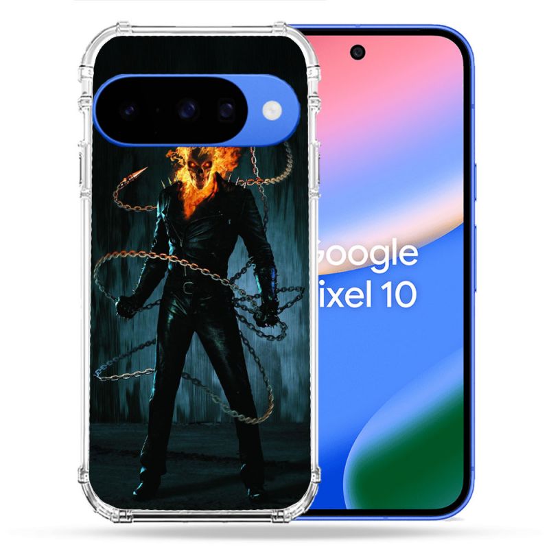 Coque Renforcée Pour Google Pixel 10 Ghost Rider