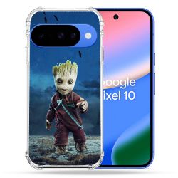 Coque Renforcée Pour Google Pixel 10 Groot Bleu