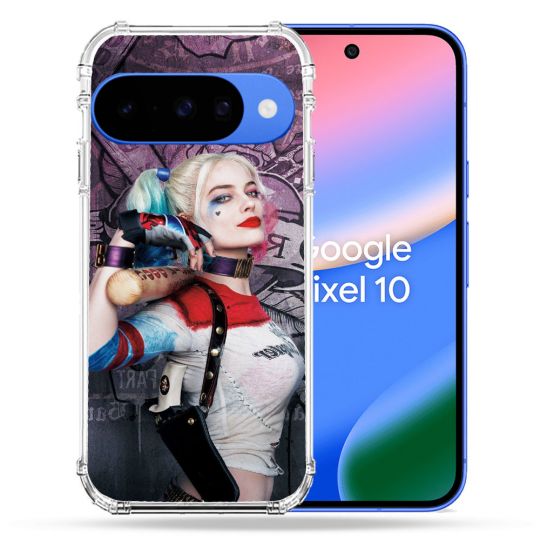 Coque Renforcée Pour Google Pixel 10 Harley Quinn Batte