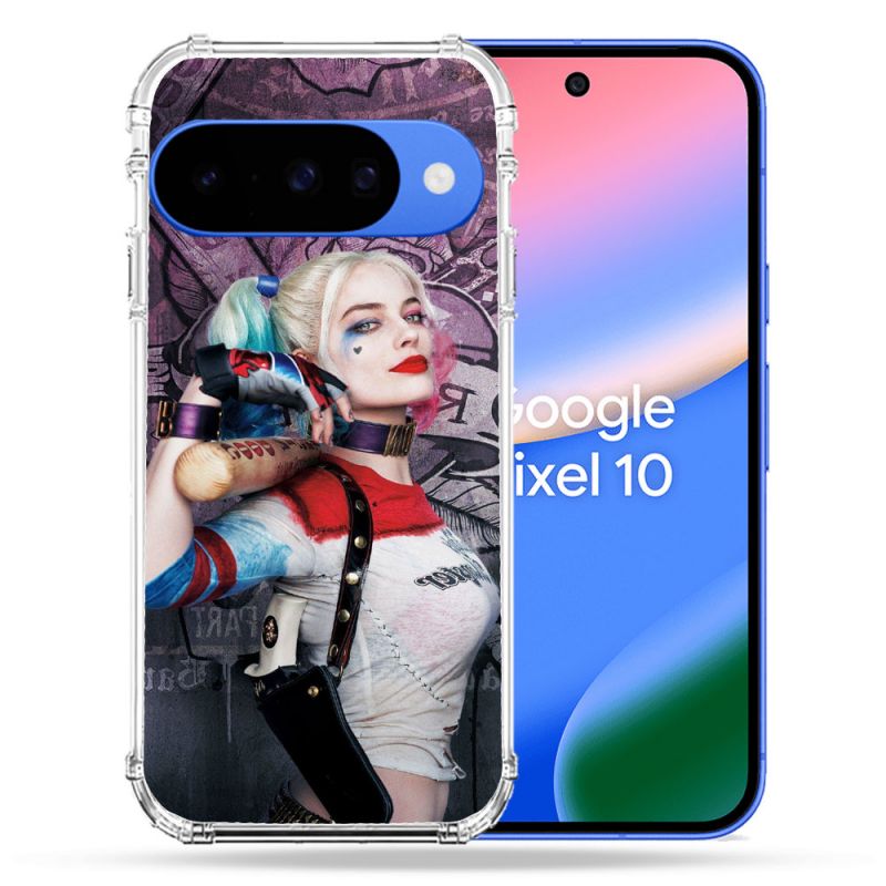 Coque Renforcée Pour Google Pixel 10 Harley Quinn Batte