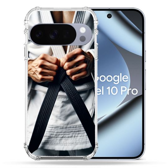 Coque Renforcée Pour Google Pixel 10 Pro Kimono Ceinture