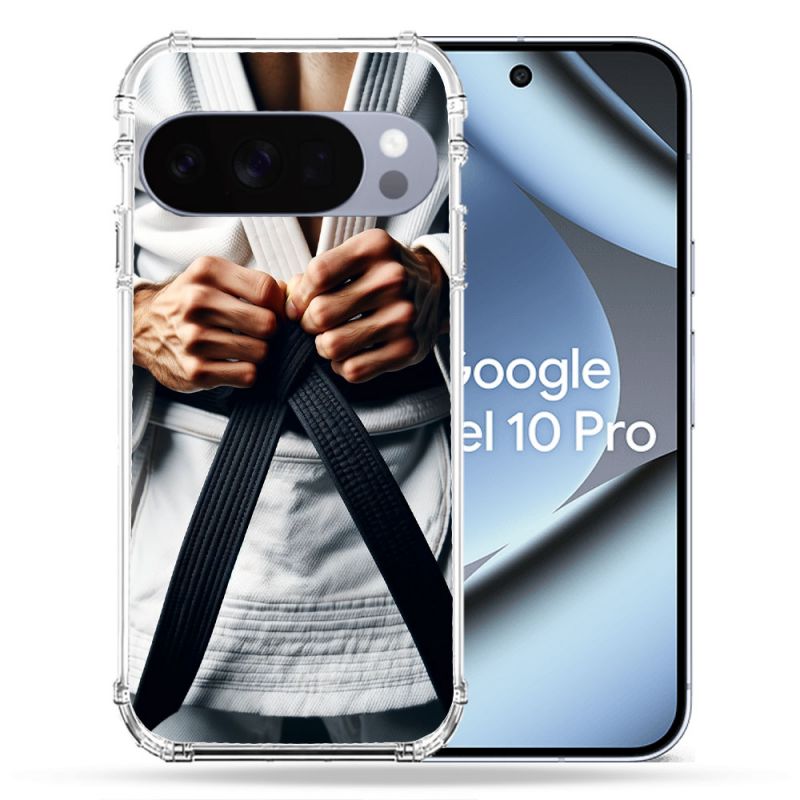 Coque Renforcée Pour Google Pixel 10 Pro Kimono Ceinture