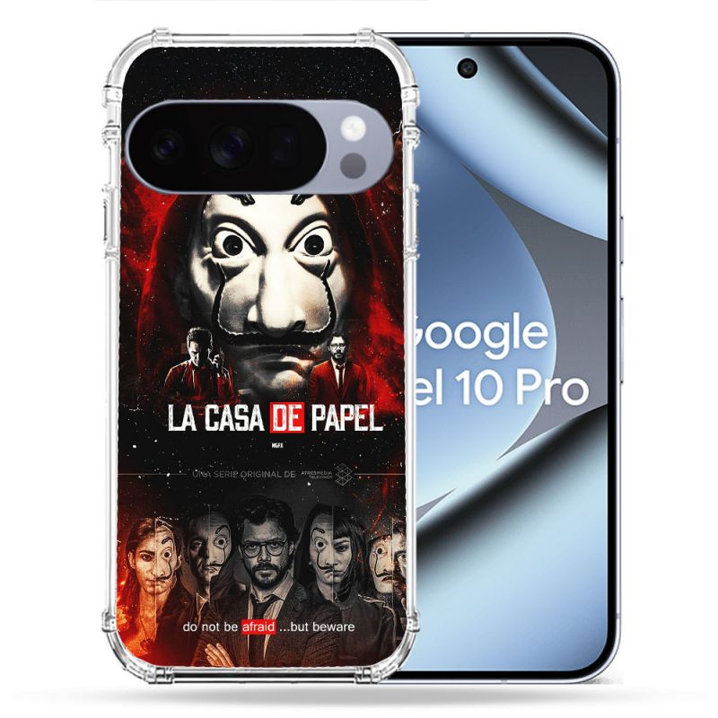 Coque Renforcée Pour Google Pixel 10 Pro La Casa De Papel