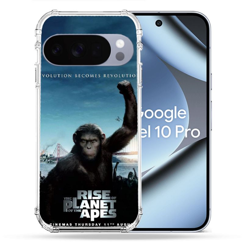 Coque Renforcée Pour Google Pixel 10 Pro La Planete Des Singes