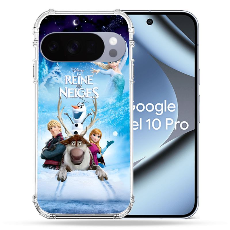 Coque Renforcée Pour Google Pixel 10 Pro La Reine Des Neiges