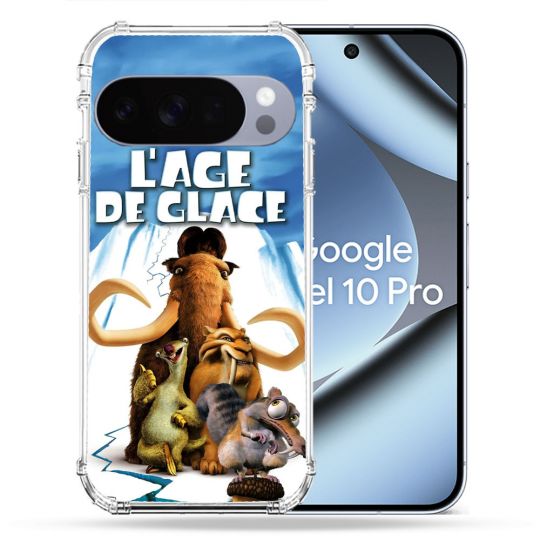 Coque Renforcée Pour Google Pixel 10 Pro L'âge de Glace Affiche