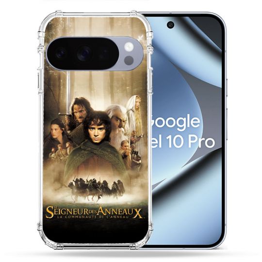 Coque Renforcée Pour Google Pixel 10 Pro Le seigneur Des Anneaux Affiche