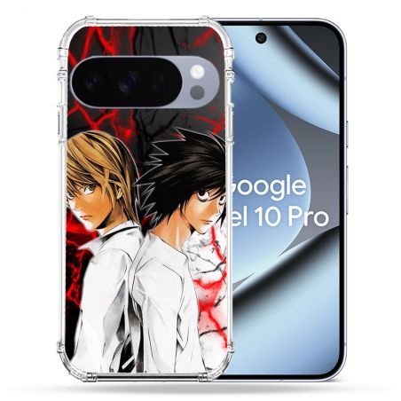 Coque Renforcée Pour Google Pixel 10 Pro Manga Death Note Duo