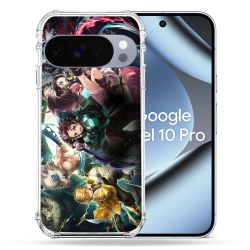 Coque Renforcée Pour Google Pixel 10 Pro Manga Demon Slayer Groupe