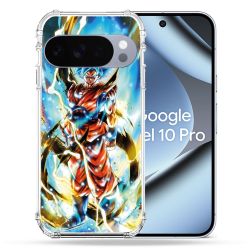 Coque Renforcée Pour Google Pixel 10 Pro Manga Dragon Ball Sangoku Blanc