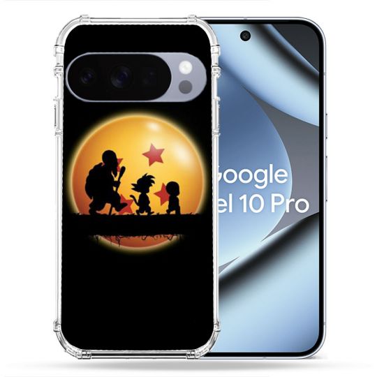 Coque Renforcée Pour Google Pixel 10 Pro Manga Dragon Ball Vintage