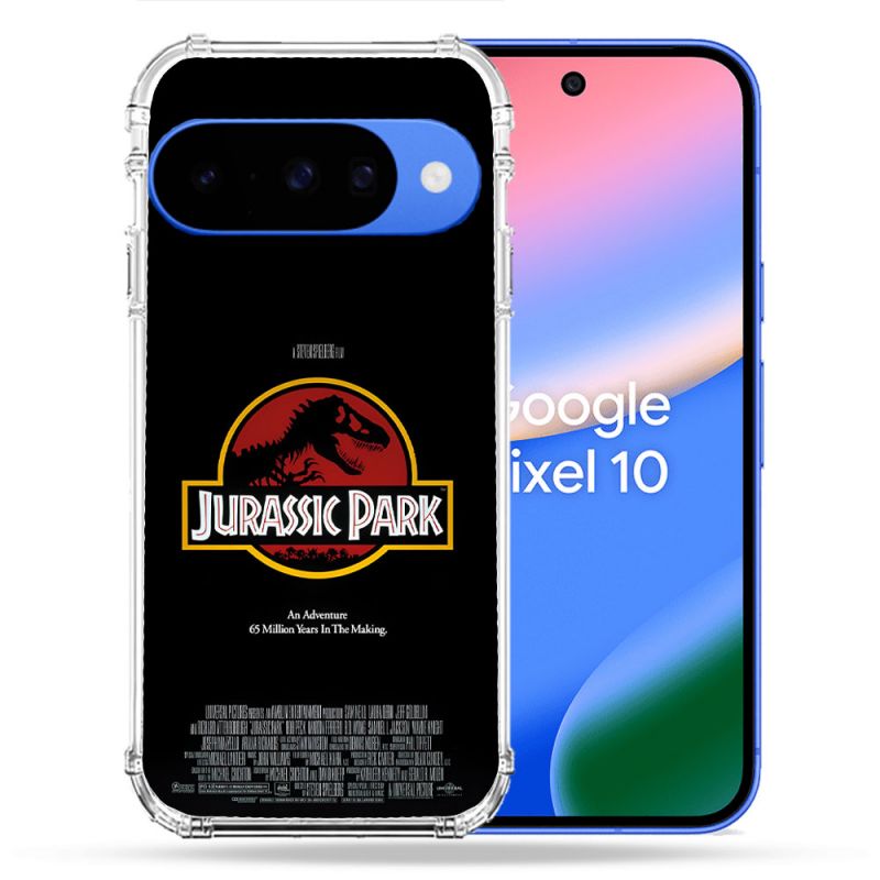 Coque Renforcée Pour Google Pixel 10 Jurassic Park Affiche