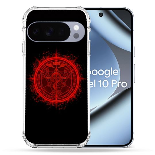 Coque Renforcée Pour Google Pixel 10 Pro Manga Fullmetal Alchemist Logo