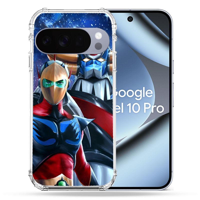 Coque Renforcée Pour Google Pixel 10 Pro Manga Goldorak