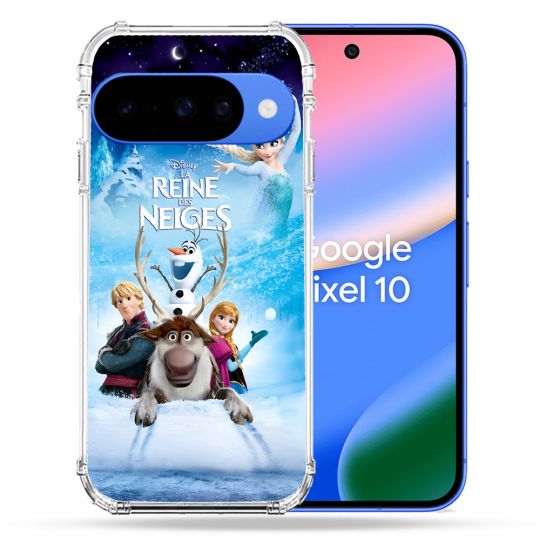Coque Renforcée Pour Google Pixel 10 La Reine Des Neiges