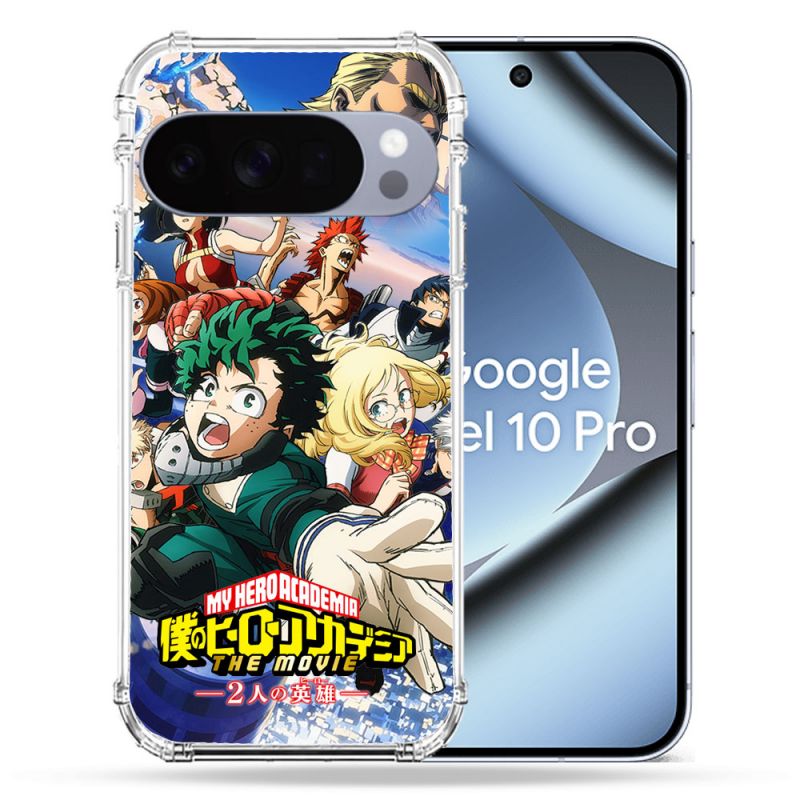 Coque Renforcée Pour Google Pixel 10 Pro Manga My Hero Academia Affiche