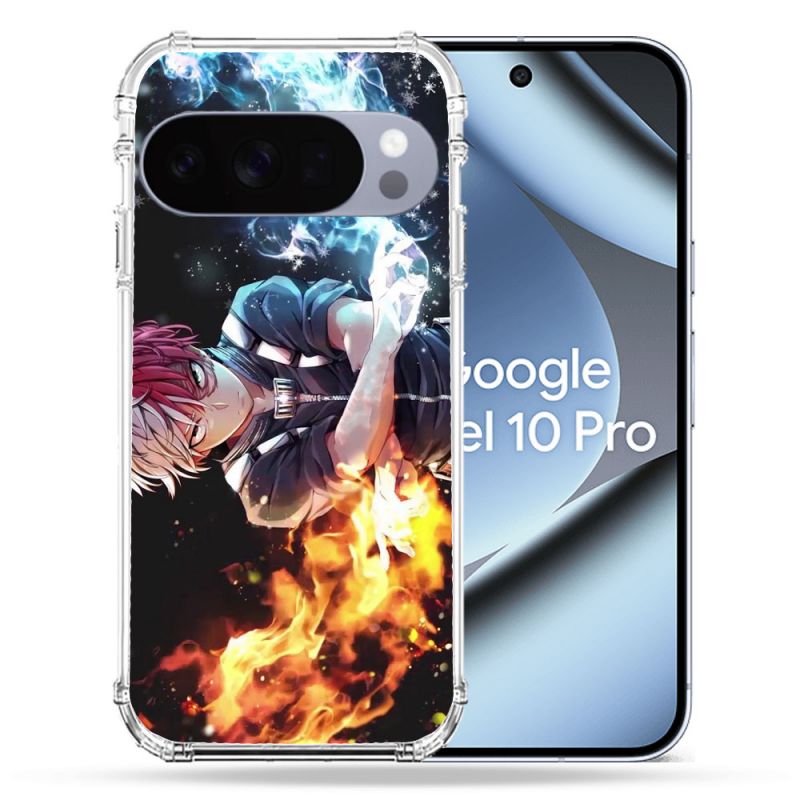 Coque Renforcée Pour Google Pixel 10 Pro Manga My Hero Academia Shoto