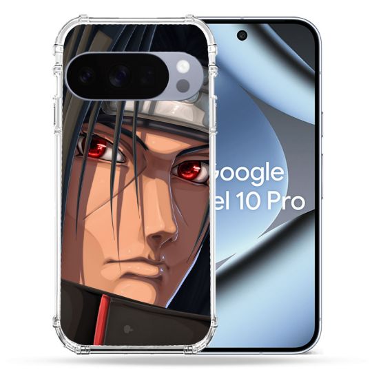 Coque Renforcée Pour Google Pixel 10 Pro Manga Naruto Itachi Visage