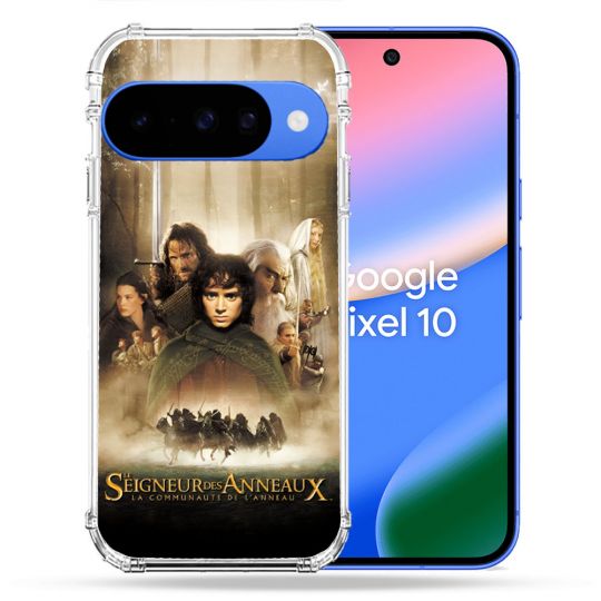 Coque Renforcée Pour Google Pixel 10 Le seigneur Des Anneaux Affiche