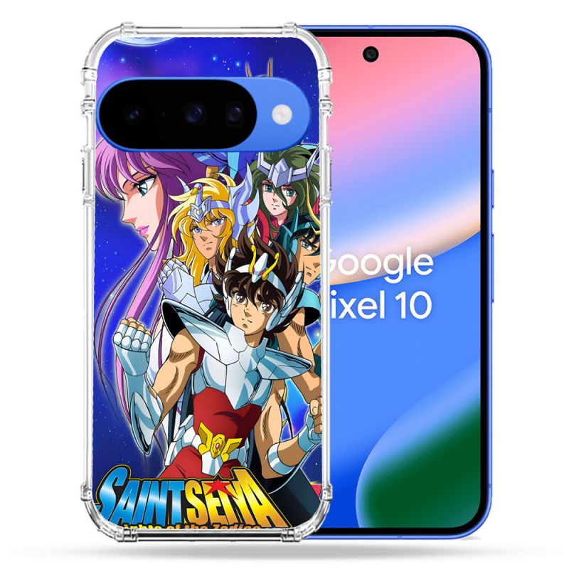 Coque Renforcée Pour Google Pixel 10 Les Chevaliers Du Zodiaque