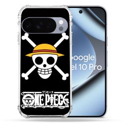 Coque Renforcée Pour Google Pixel 10 Pro Manga One Piece Tete de Mort