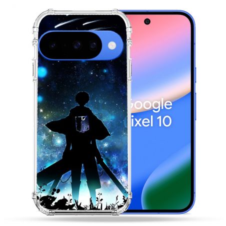 Coque Renforcée Pour Google Pixel 10 Manga Attaque Titans Levi