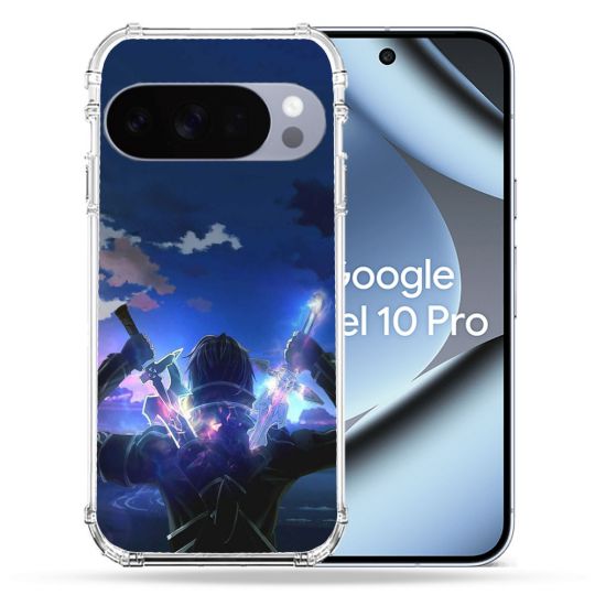 Coque Renforcée Pour Google Pixel 10 Pro Manga SAO sword Art Online Epee