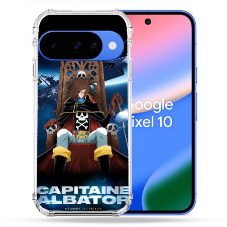 Coque Renforcée Pour Google Pixel 10 Manga Capitaine Albator