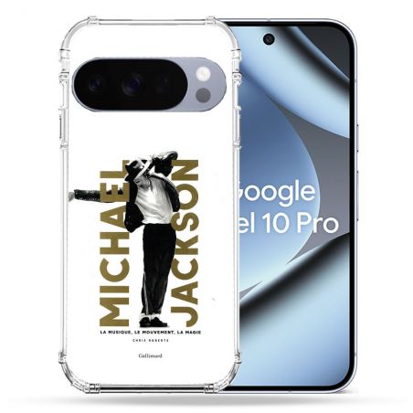 Coque Renforcée Pour Google Pixel 10 Pro Michael Jackson Blanc