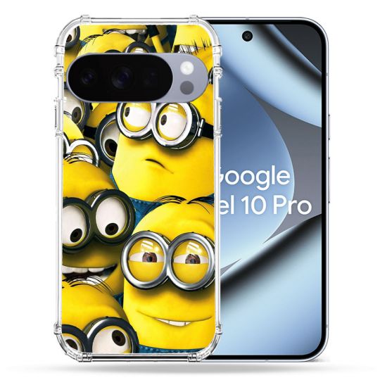 Coque Renforcée Pour Google Pixel 10 Pro Minions Groupe
