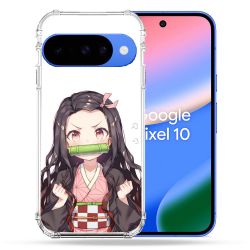 Coque Renforcée Pour Google Pixel 10 Manga Demon Slayer Nezuko