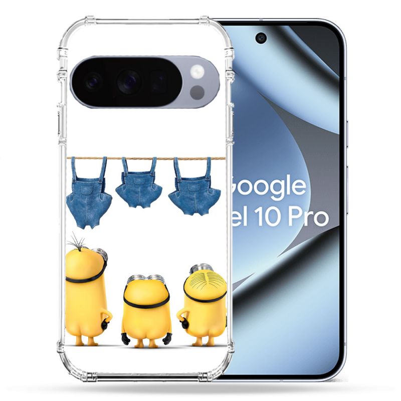 Coque Renforcée Pour Google Pixel 10 Pro Minions Nus