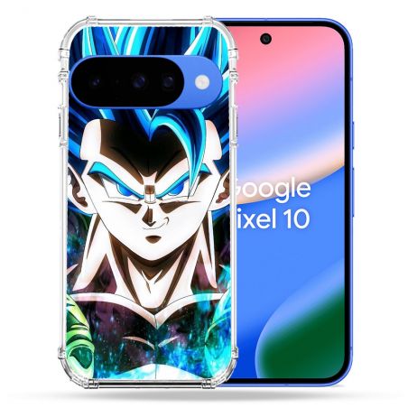 Coque Renforcée Pour Google Pixel 10 Manga Dragon Ball Gogeta Visage