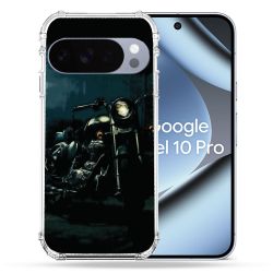 Coque Renforcée Pour Google Pixel 10 Pro Moto Harley Vintage