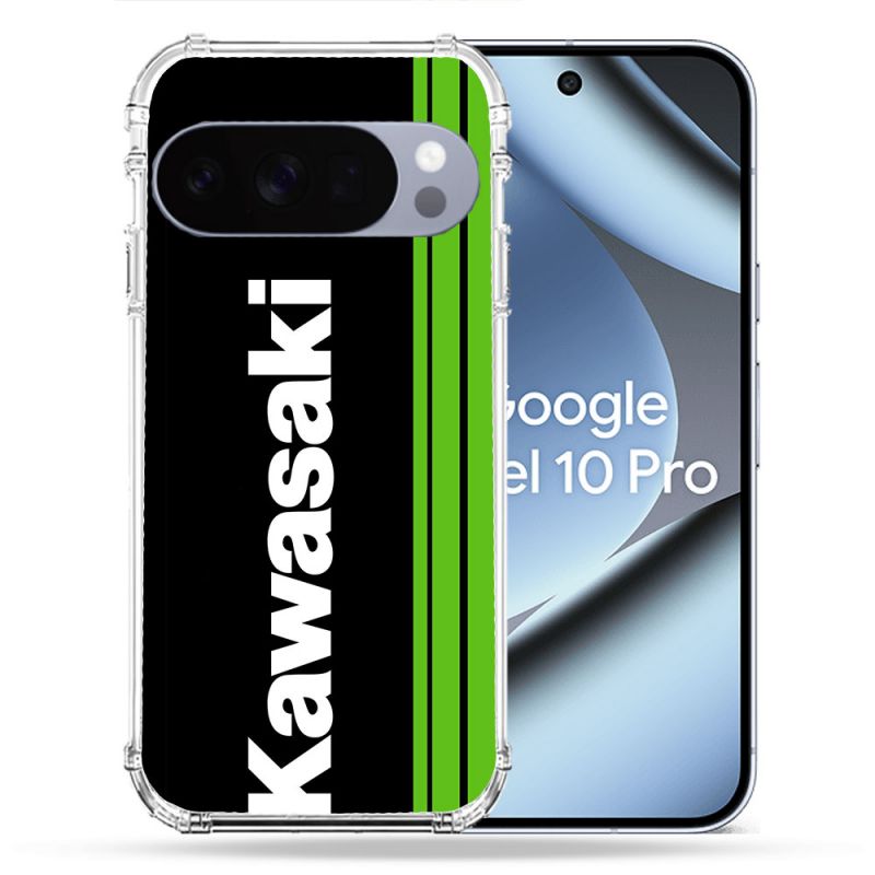 Coque Renforcée Pour Google Pixel 10 Pro Moto Kawasaki